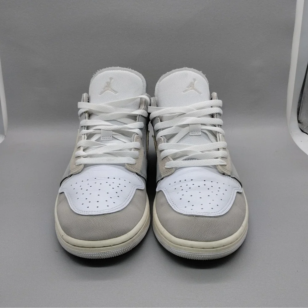 Jordan 1 Low SE Craft‎ Inside Out Tech Grey Mens 11.5 Athleisure Casual Shoes